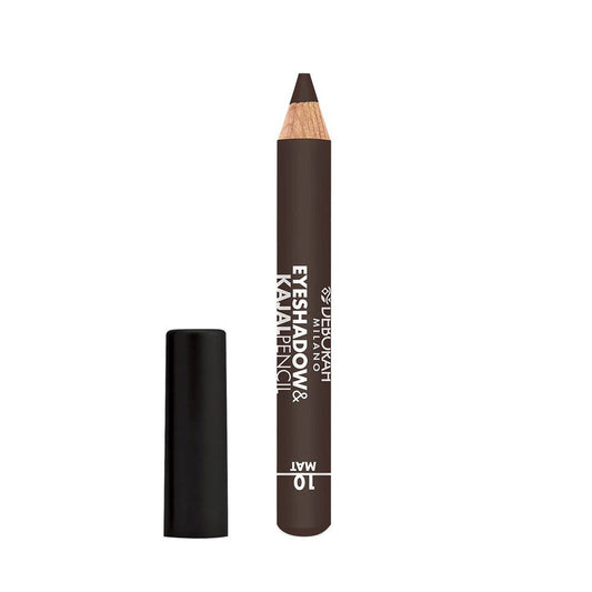Deborah Deborah, Deborah, Mischen, Matt, Lidschatten & Kajal Eyeliner 2-in-1, 10, Braun, 2 g *Tester