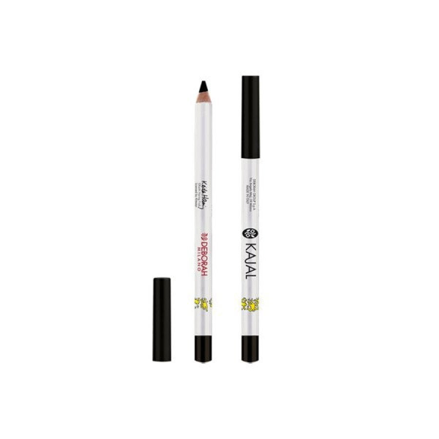 Deborah Deborah, Deborah, Präzision, Farbliner, Lidschatten & Kajal Eyeliner 2-in-1, Schwarz, 1.5 g Regular