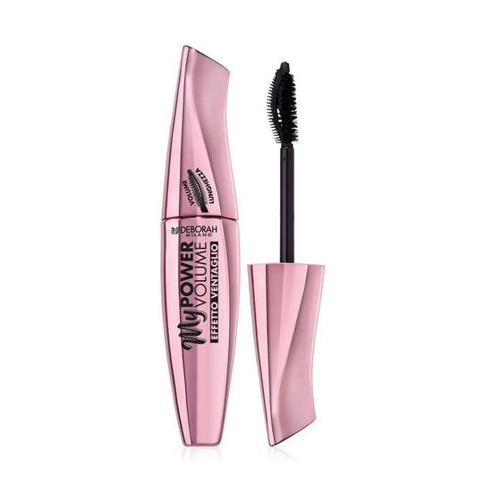 Deborah Deborah, My Power, Volumenverstärkend, Wimperntusche, Extra Schwarz, 14 ml Regular