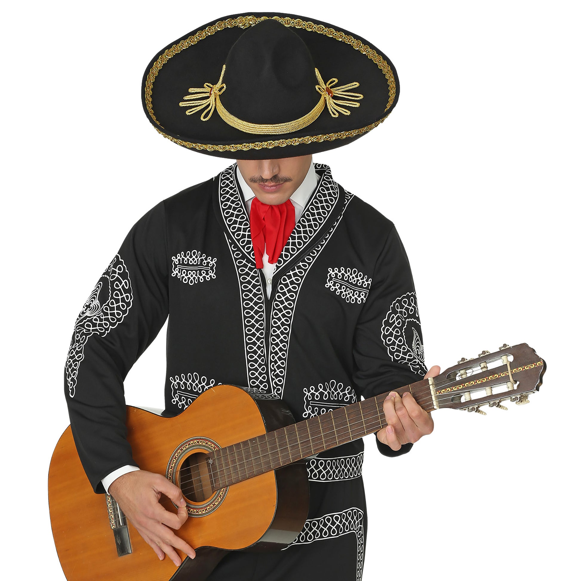 "DELUXE MEXIKANISCHER SOMBRERO" aus Filz 50 cm – Ansicht 5