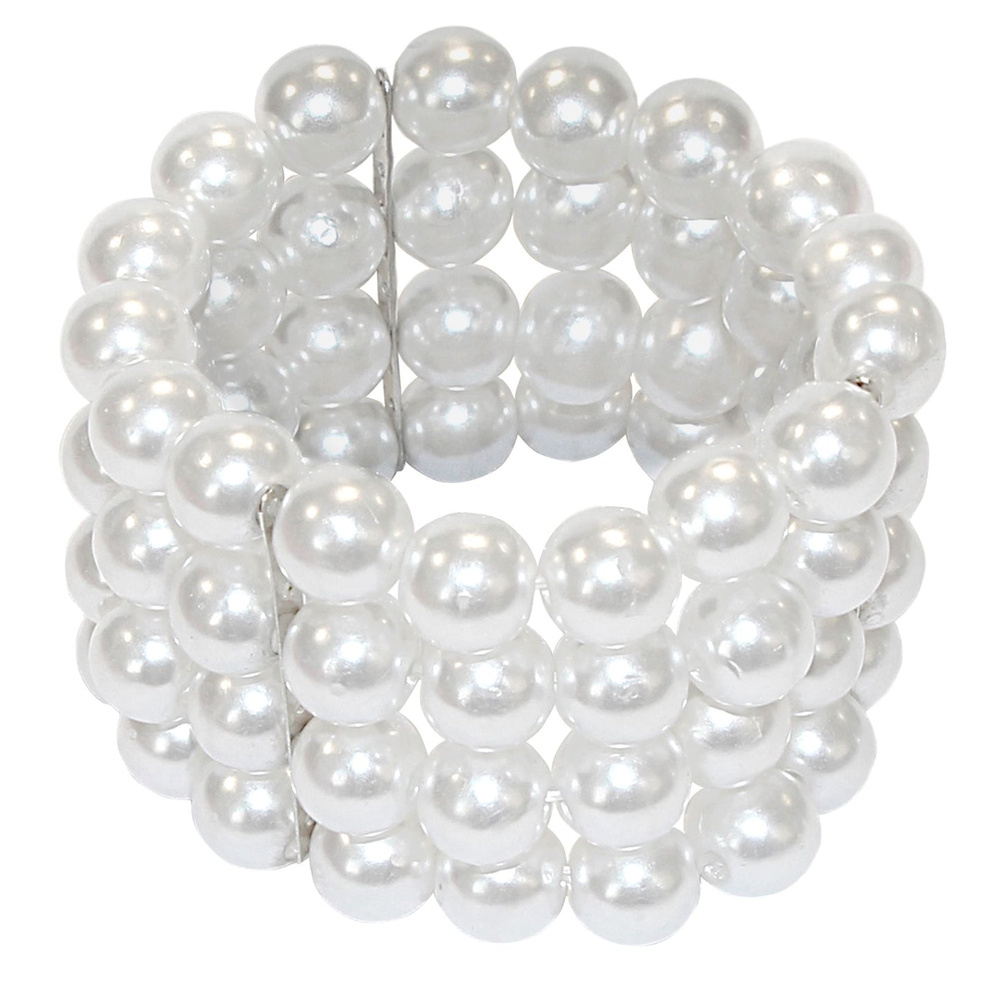 "DELUXE PERLENARMBAND" – Vorderansicht