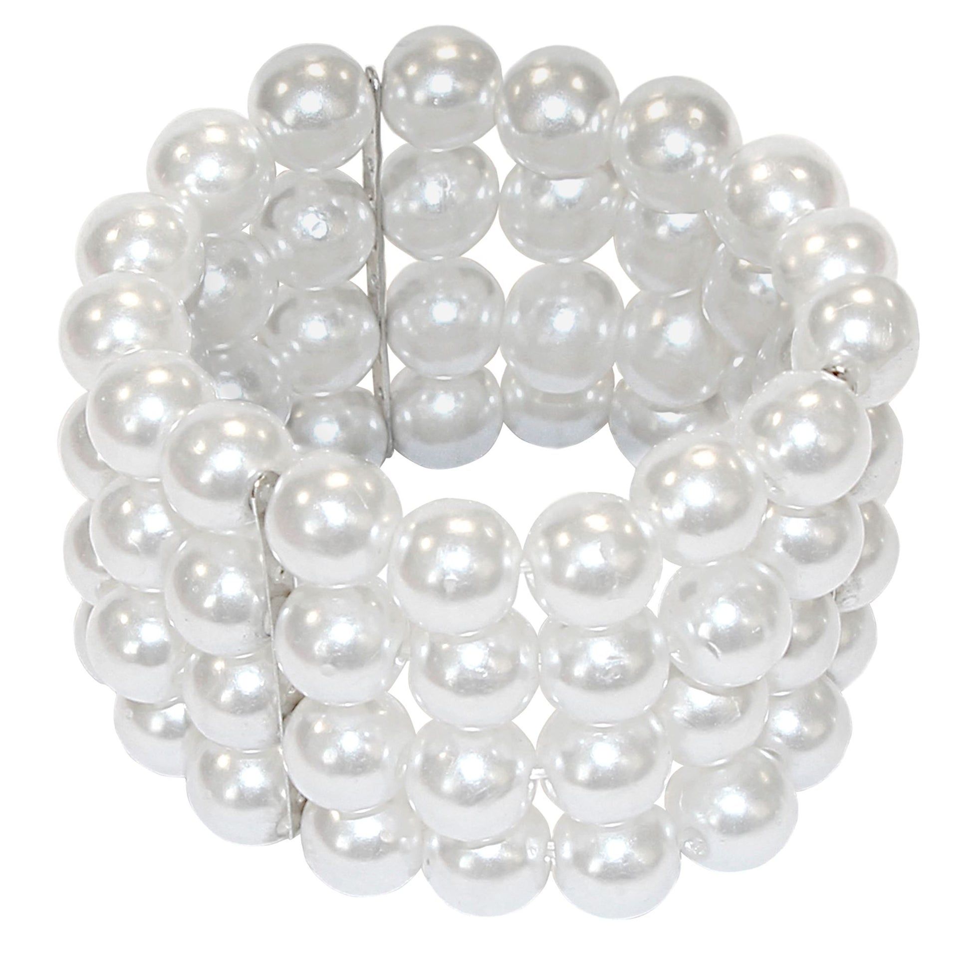 "DELUXE PERLENARMBAND" – Vorderansicht