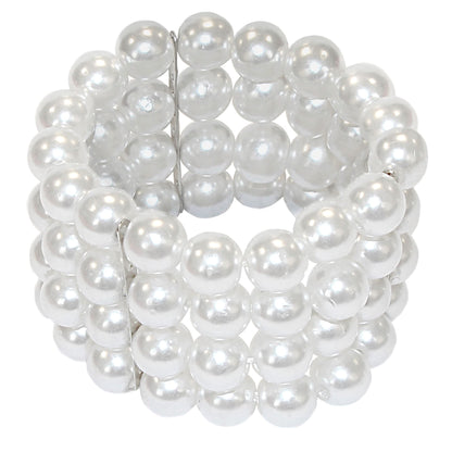 "DELUXE PERLENARMBAND" – Vorderansicht