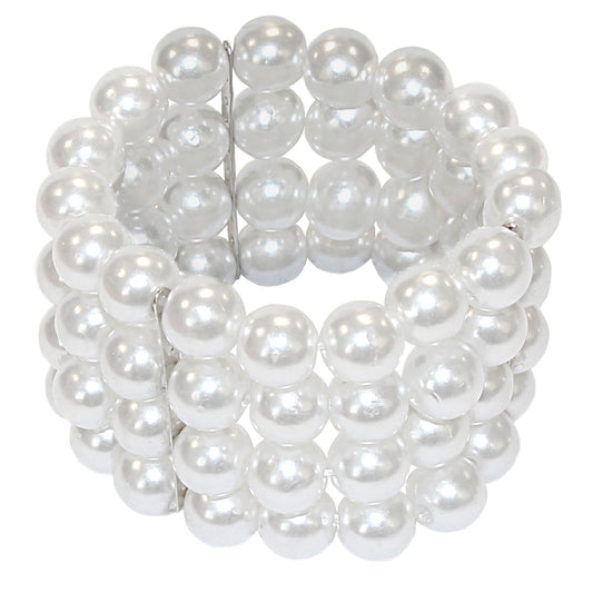 "DELUXE PERLENARMBAND" – Vorderansicht