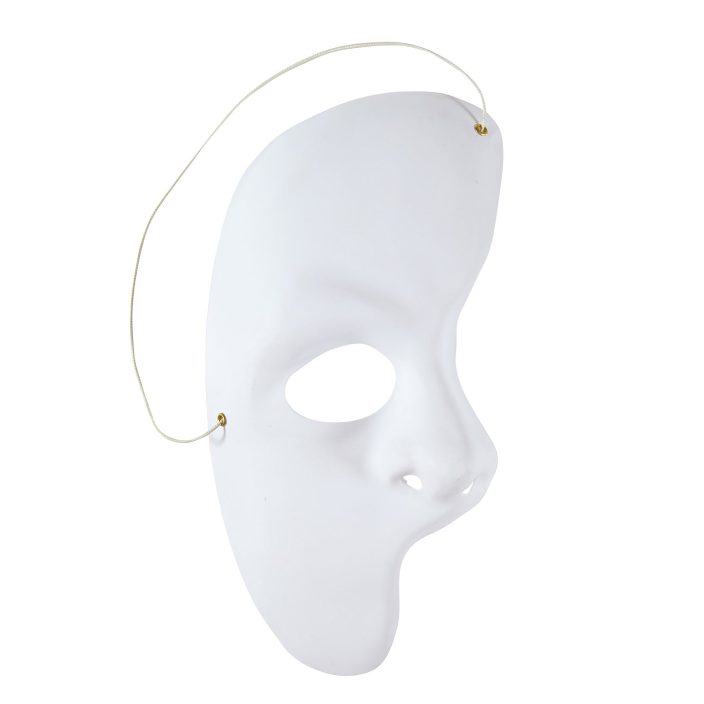 "DELUXE PHANTOM HALBMASKE" – Detailansicht