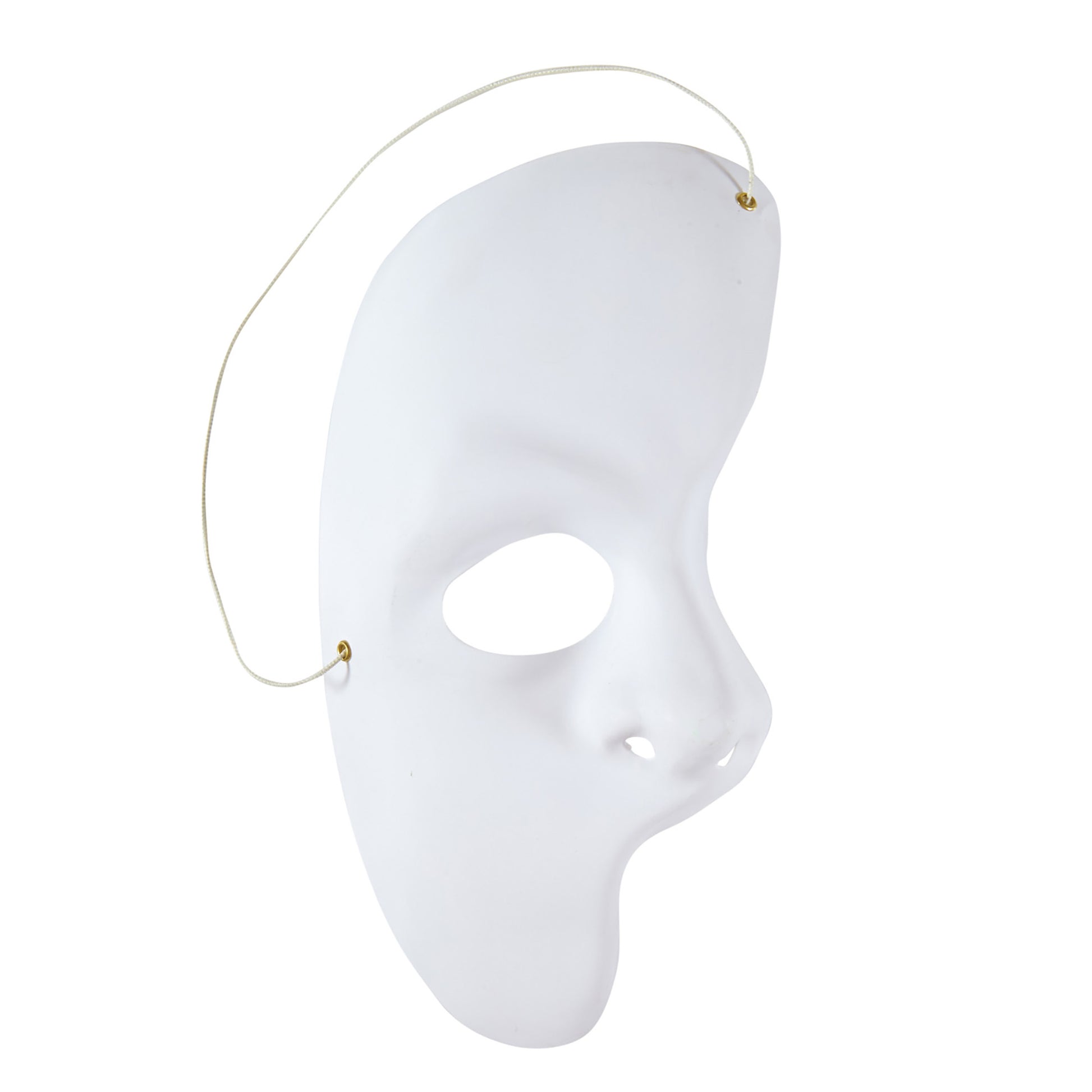 "DELUXE PHANTOM HALBMASKE" – Detailansicht
