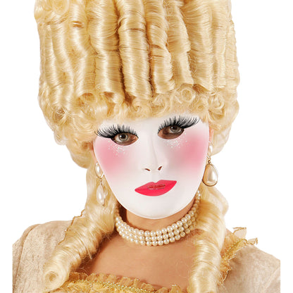 "DELUXE UNISEX HALBMASKE ZUM BEMALEN" – Detailansicht