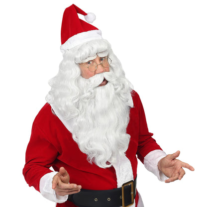 "DELUXE WEIHNACHTSMANN PERÜCKE MIT BART & SCHNURRBART" in Box – Ansicht 3