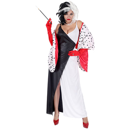 "DEMONIA" (Kleid, Umhang) – Vorderansicht