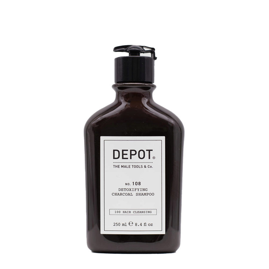 Depot Depot, 100 Hair Cleansing No. 105, Holzkohle, Haarshampoo, Zur Entgiftung, 250 ml Regular