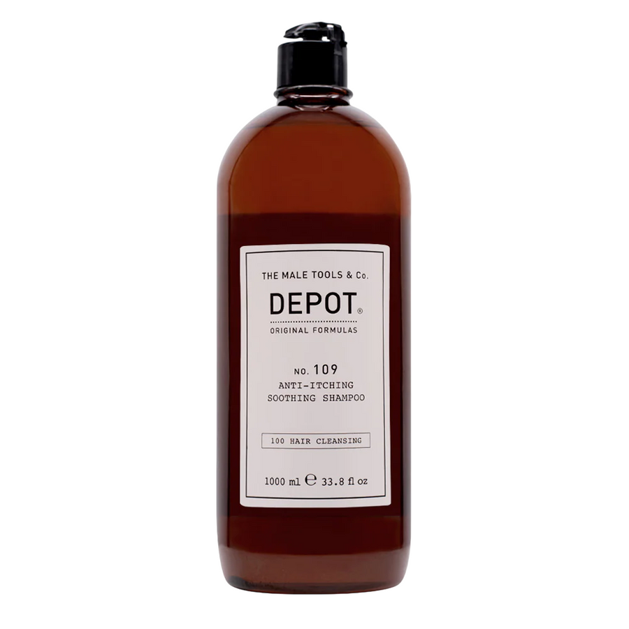 Depot Depot, 100 Hair Cleansing No. 109, Haarshampoo, Anti-Juckreiz, 1000 ml Regular