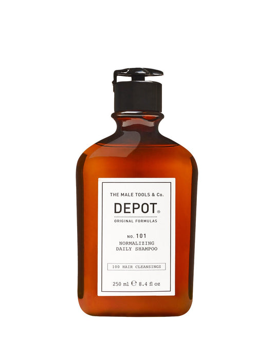 Depot Depot, 100 Hair Cleansing No. 101, Botanischer Komplex, Haarshampoo, Normalisierung, 250 ml Regular