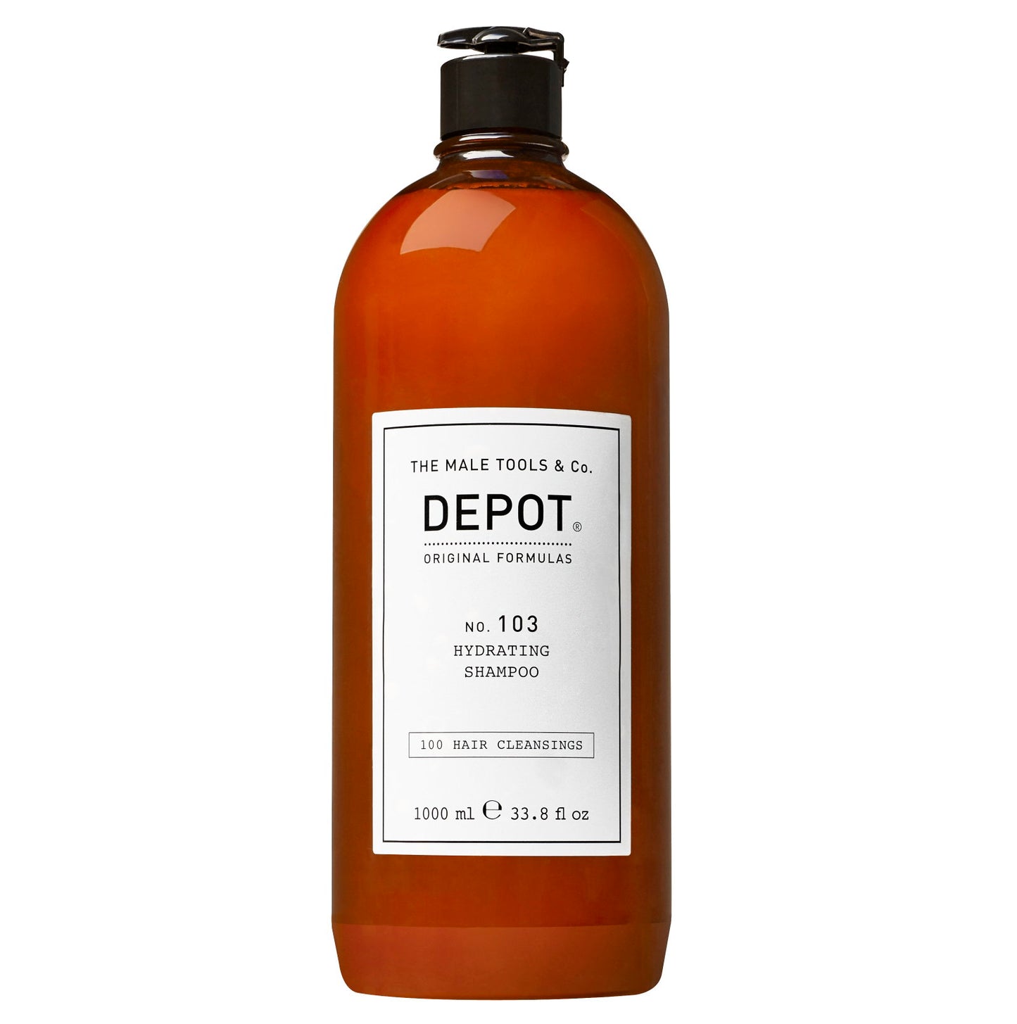 Depot, 100 Hair Cleansing No. 103, Provitamin B5, Haarshampoo, Zur Hydratation, 1000 ml