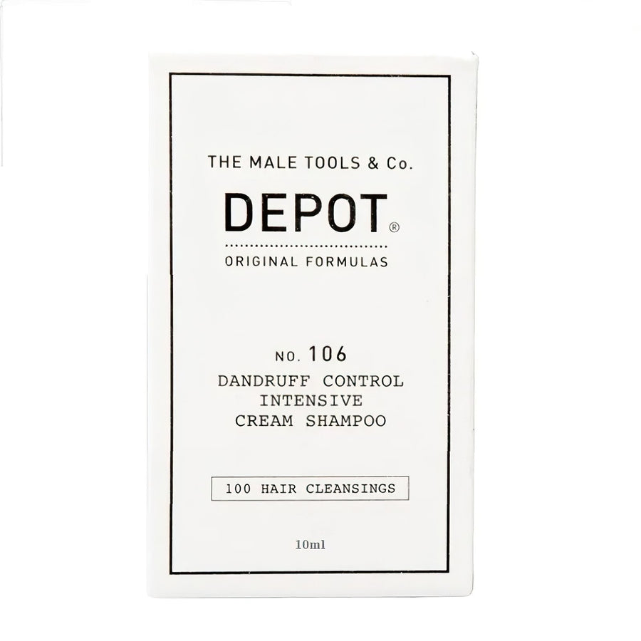 Depot Depot, 100 Hair Cleansing No. 106, Provitamin B5, Haarshampoo, Antischuppen, 10 ml Regular