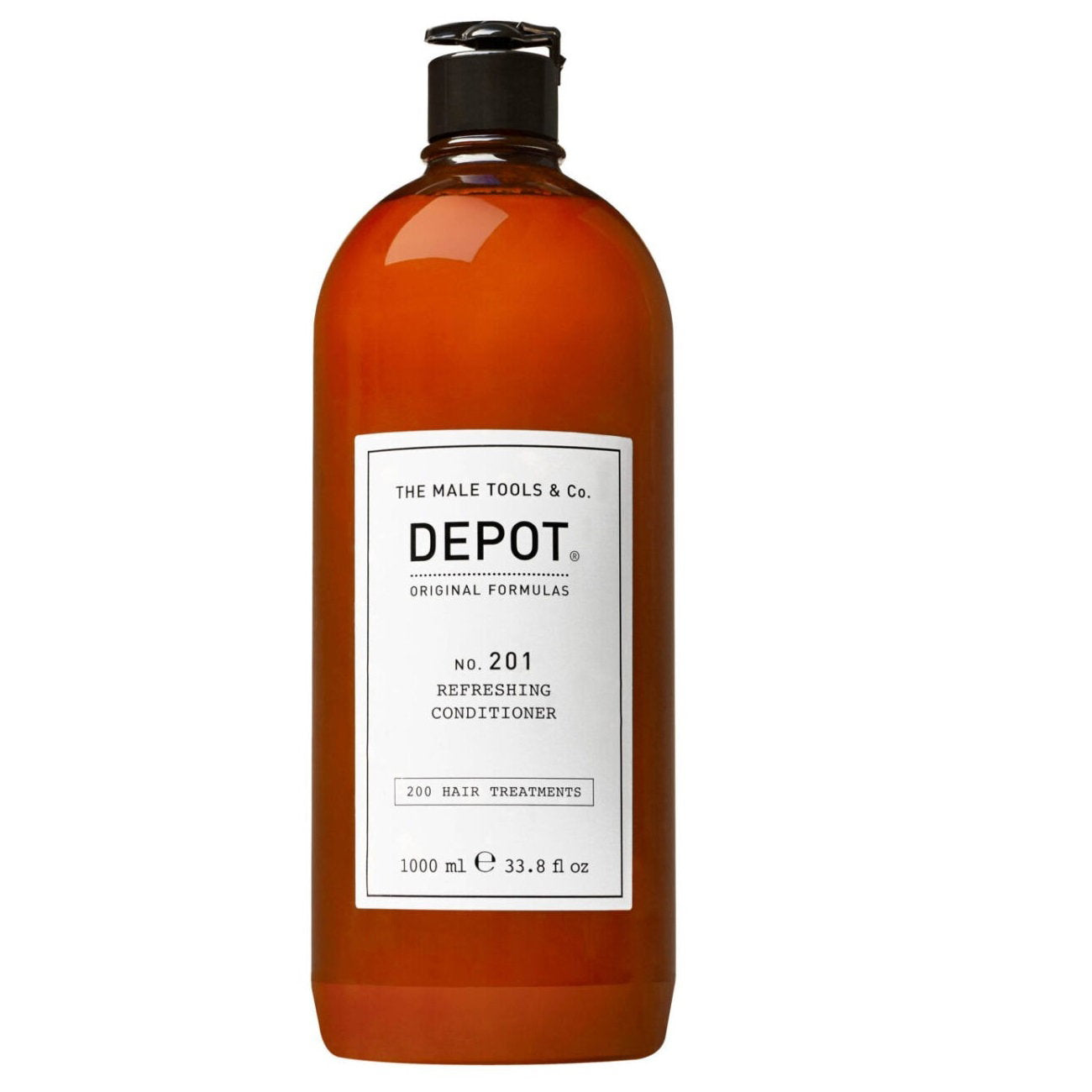 Depot, 200 Hair Treatments No. 201, Botanischer Komplex, Haarspülung, Zur Revitalisierung, 1000 ml