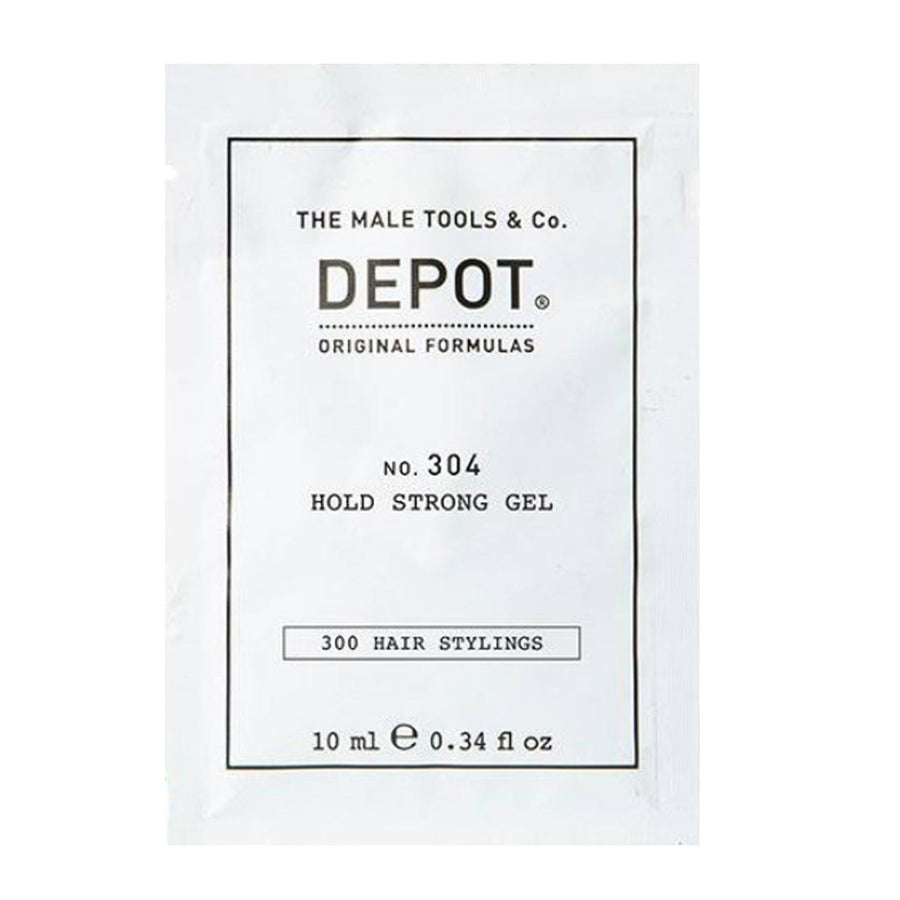 Depot Depot, 300 Hair Stylings No. 304, Botanisch, Haarstyling-Gel, Zum Stylen, Fester Halt, 10 ml Regular