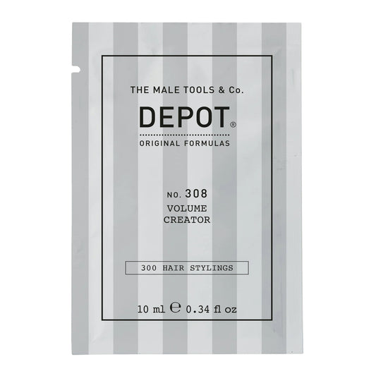 Depot Depot, 300 Hair Stylings No. 308, UV-Filter, Haarstyling-Gel, Für Volumen, Mittlerer Halt, 10 ml Regular