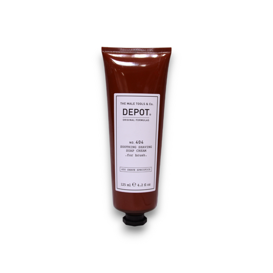 Depot Depot, 400 Shave Specifics No. 404 , Allantoin, Beruhigend, Rasierseifencreme, 125 ml Regular