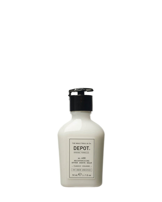 Depot Depot, 400 Shave Specifics No. 408, Klassisches Köln, Feuchtigkeitsspendend, After-Shave Balsam, 50 ml Regular
