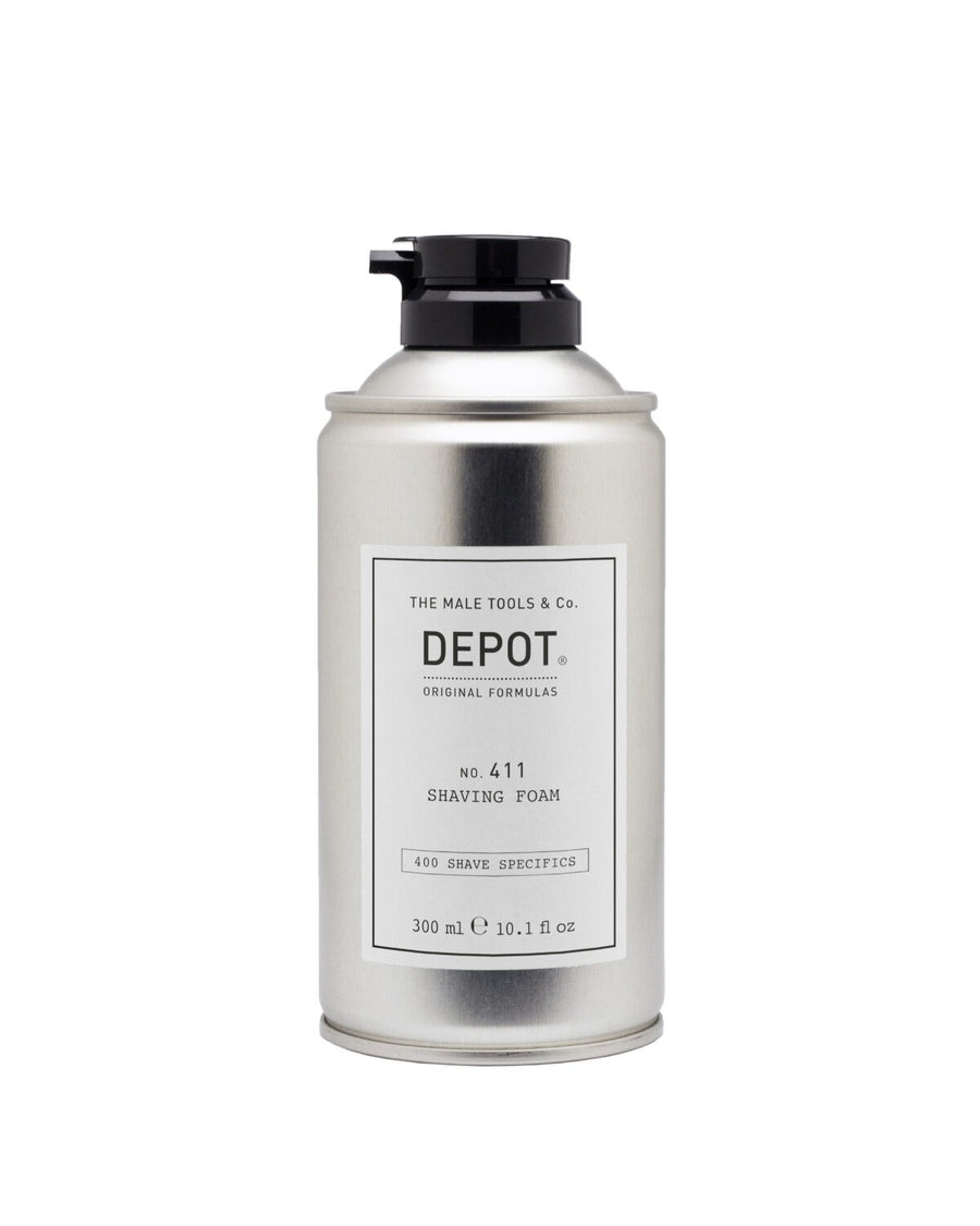 Depot Depot, 400 Shave Specifics No. 411, Sorbit, Beruhigend, Rasierschaum, 300 ml Regular