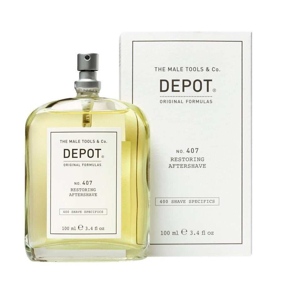 Depot, 400 Shave Specifics No. 407, Provitamin B5, Wiederherstellen & Erfrischen, After-Shave-Lotion, 100 ml