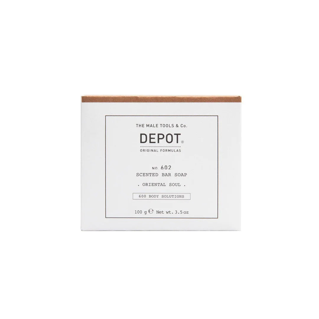 Depot Depot, 600 Body Solutions No. 602, Botanischer Komplex, Reinigung, Orientalische Seele, Duftende Seifenstück, 100 g Reg