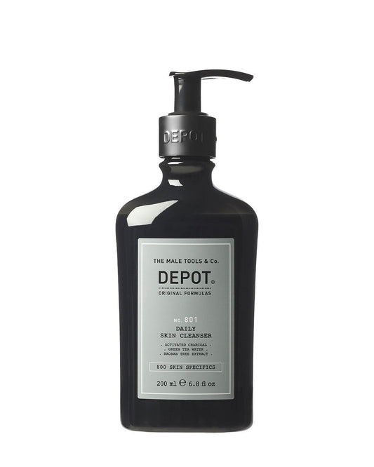 Depot Depot, 800 Skin Specifics No. 801, Aktivkohle, Entgiftend, Reinigungsgel, Für das Gesicht, 200 ml Regular