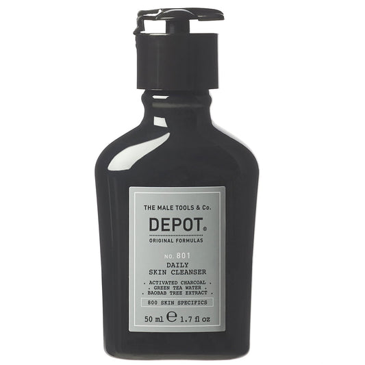 Depot Depot, 800 Skin Specifics No. 801, Aktivkohle, Entgiftend, Reinigungsgel, Für das Gesicht, 50 ml Regular