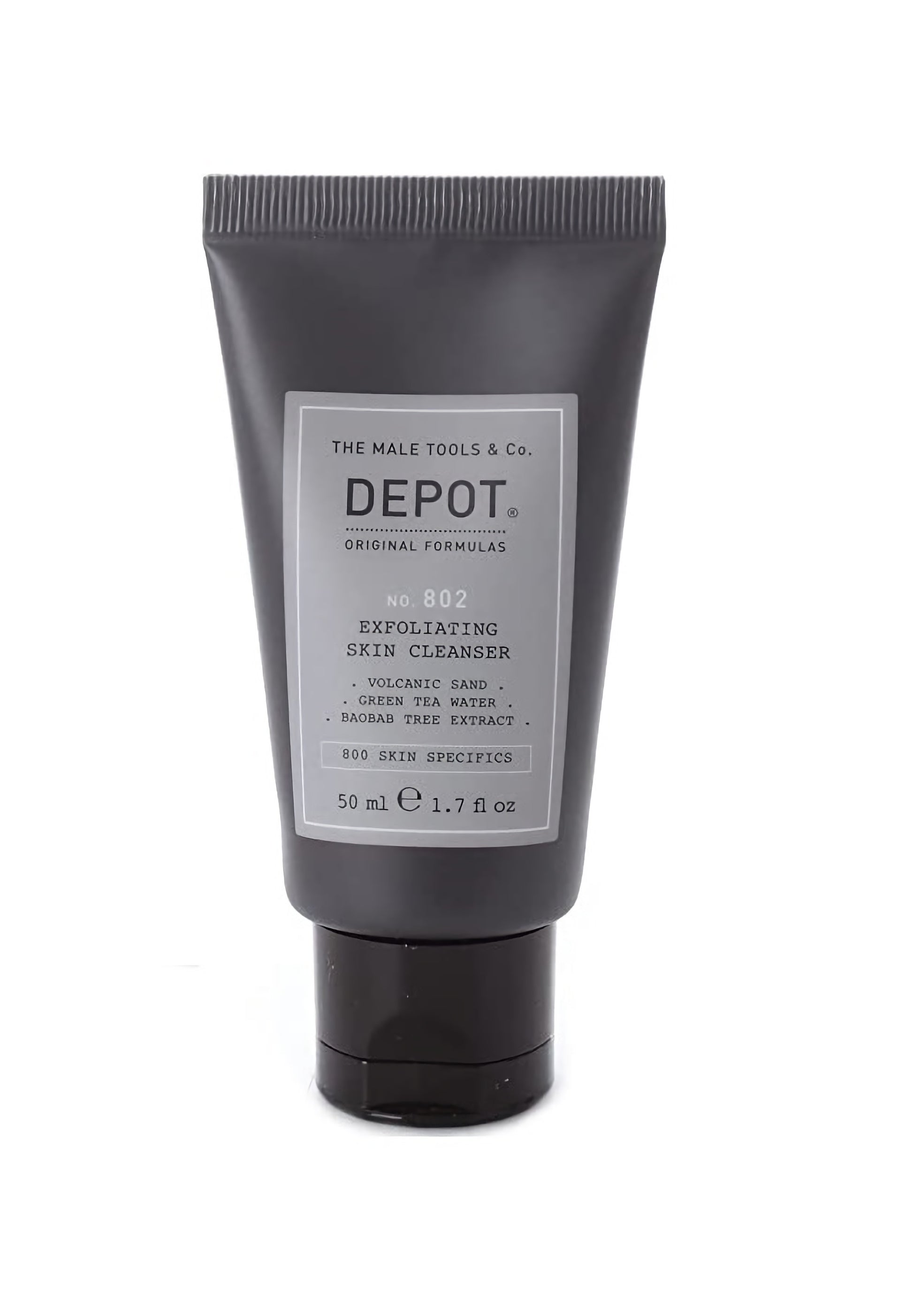 Depot Depot, 800 Skin Specifics No. 802, Vulkansand, Exfolierender Reiniger, 50 ml Regular