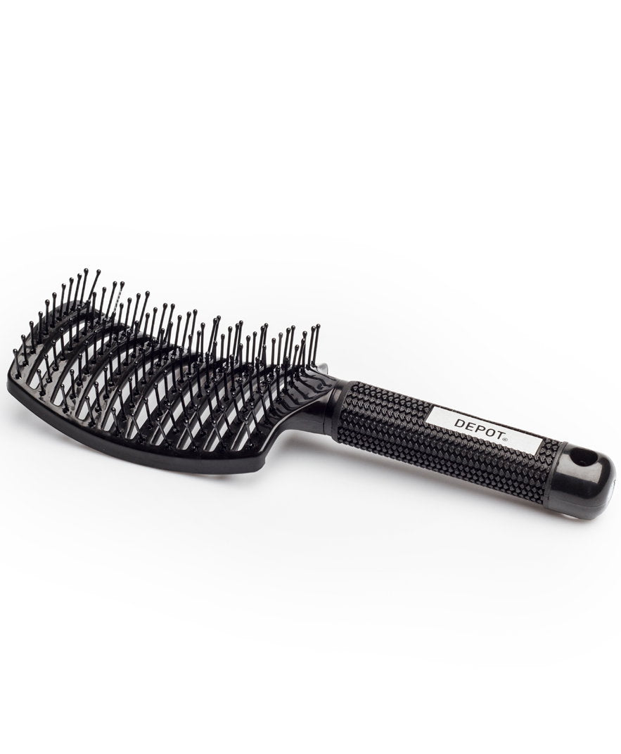 Depot Depot, Accessories No. 725, Lüftung, Haarbürste, Schwarz, Groß, Entwirren Regular