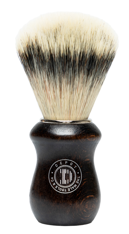 Depot Depot, Accessories No. 731 Luxury, Hölzern, Gesichtsrasierpinsel, Braun Regular