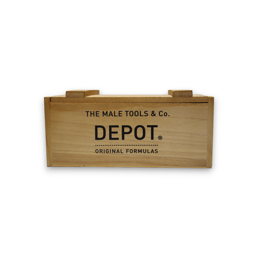 Depot Expo leere Holzkiste hellbraun 36 x 25 x 20 cm
