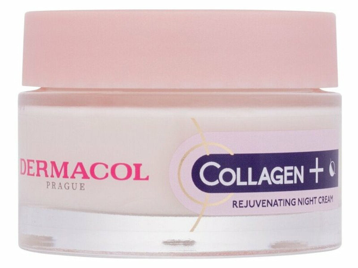 Dermacol, Collagen +, Hyaluron-Kollagen, Heben, Nacht, Sahne, Für das Gesicht, 50 ml
