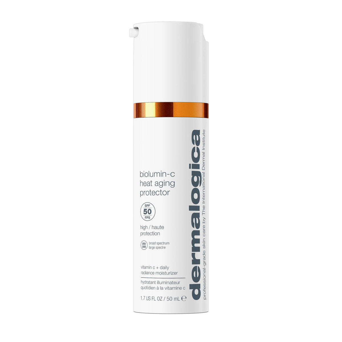 Dermalogica, BioLumin-C Heat Aging Protector, Anti-Falten, Tag, Sahne, Für das Gesicht, SPF 50, 50 ml