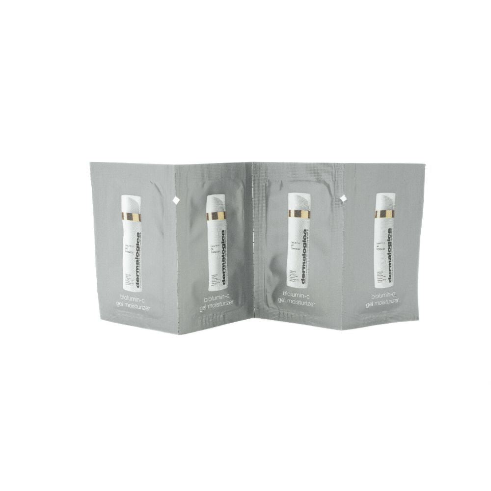 Dermalogica Setzen, Dermalogica, Biolumin-C, Glykolsäure, Feuchtigkeitsspendend, Gel, Für das Gesicht, 4 stk, *Muster Sample
