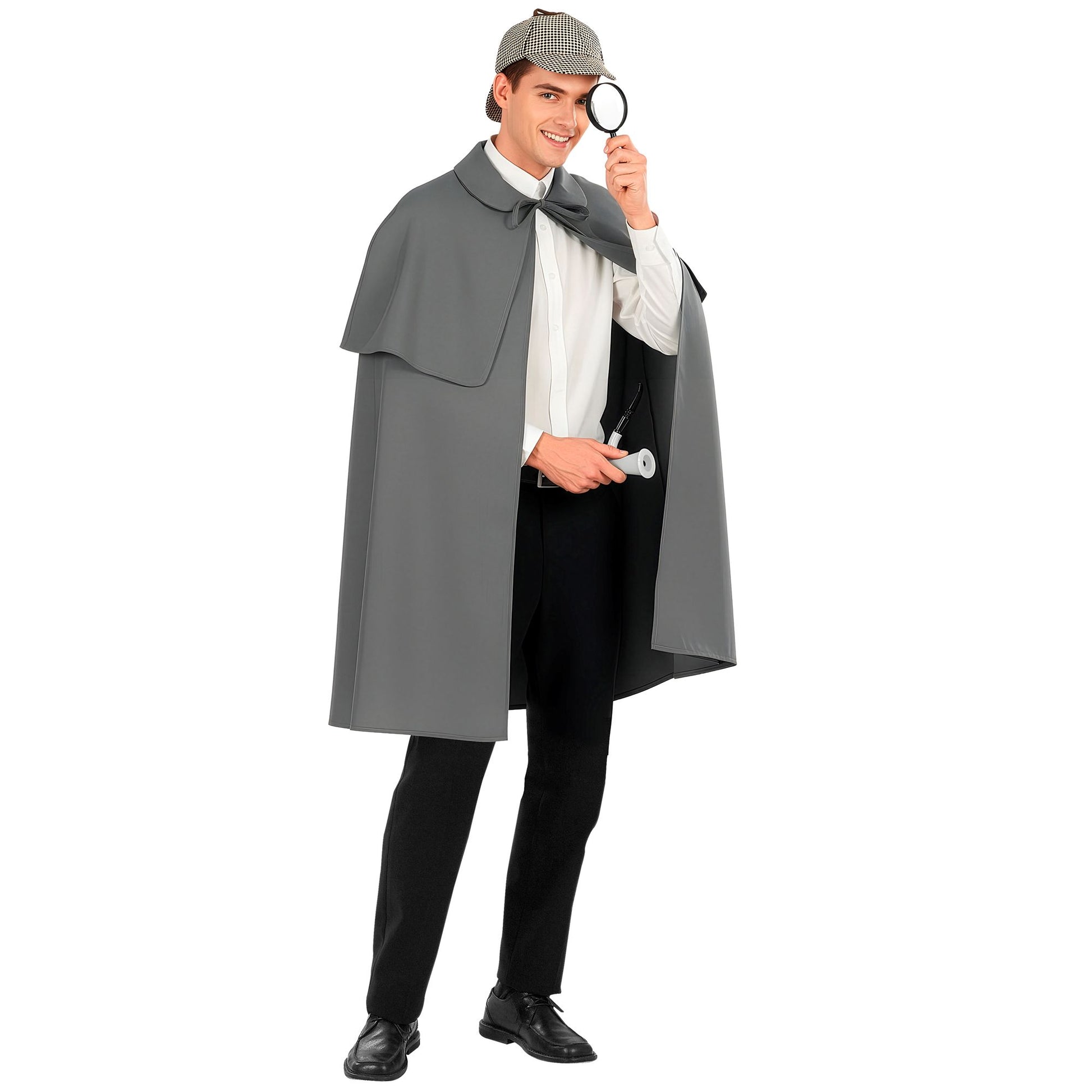 "DETEKTIV" (Umhang mit Pelerine) - 95 cm – Detailansicht