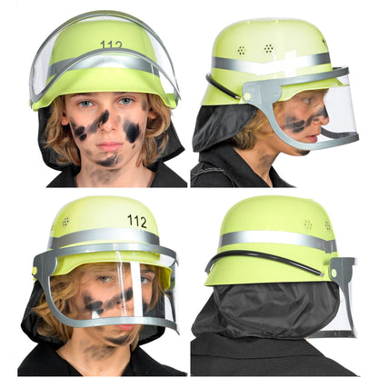 "DEUTSCHER FEUERWEHRHELM" aus Hartplastik - Kindergröße – Ansicht 4