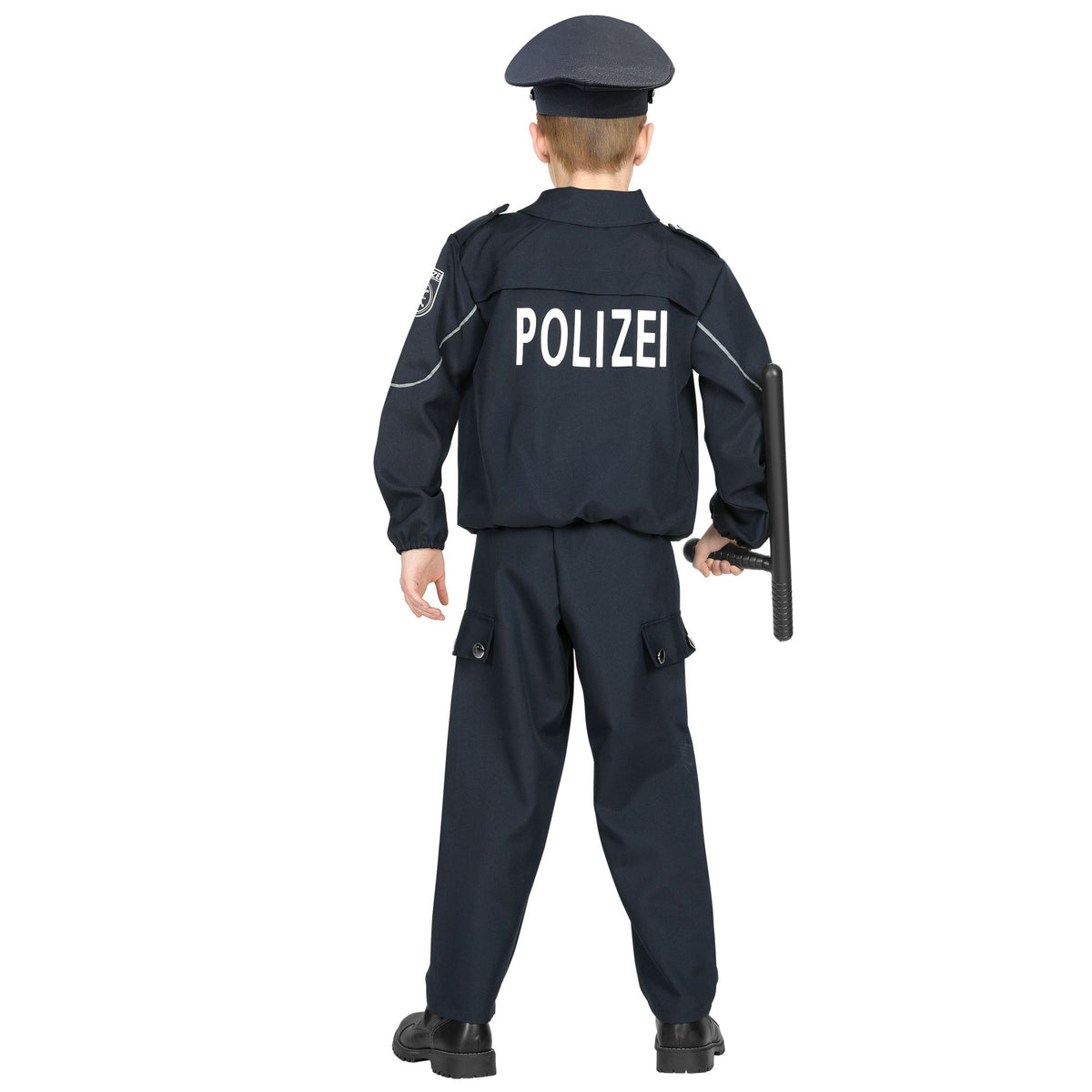 "DEUTSCHER POLIZIST" (Oberteil, Hose, Mütze) – Ansicht 4