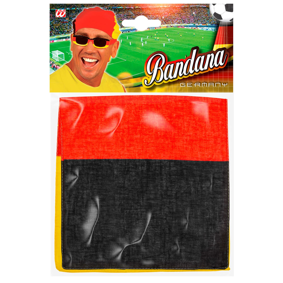 "DEUTSCHLAND BANDANA" 55x55 cm - 100% Baumwolle – Ansicht 3