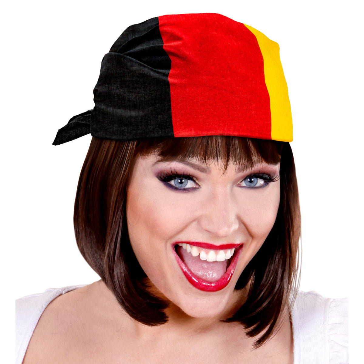 "DEUTSCHLAND BANDANA" 55x55 cm - 100% Baumwolle – Ansicht 4