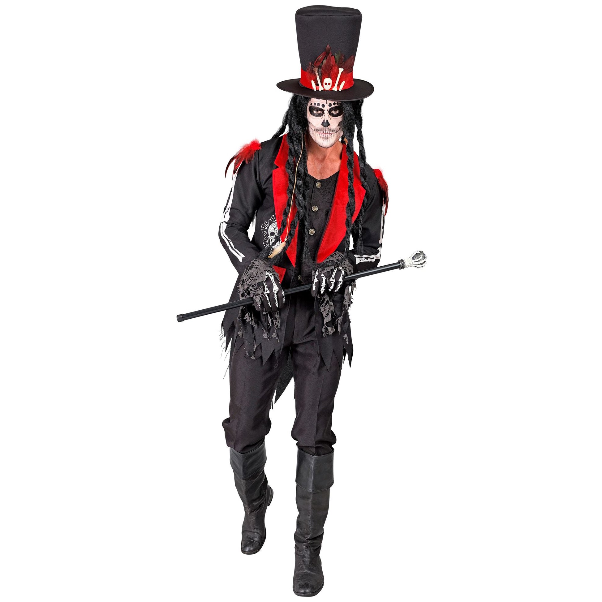 "DIA DE LOS MUERTOS" (Jacke mit Weste, Hut) – Ansicht 3