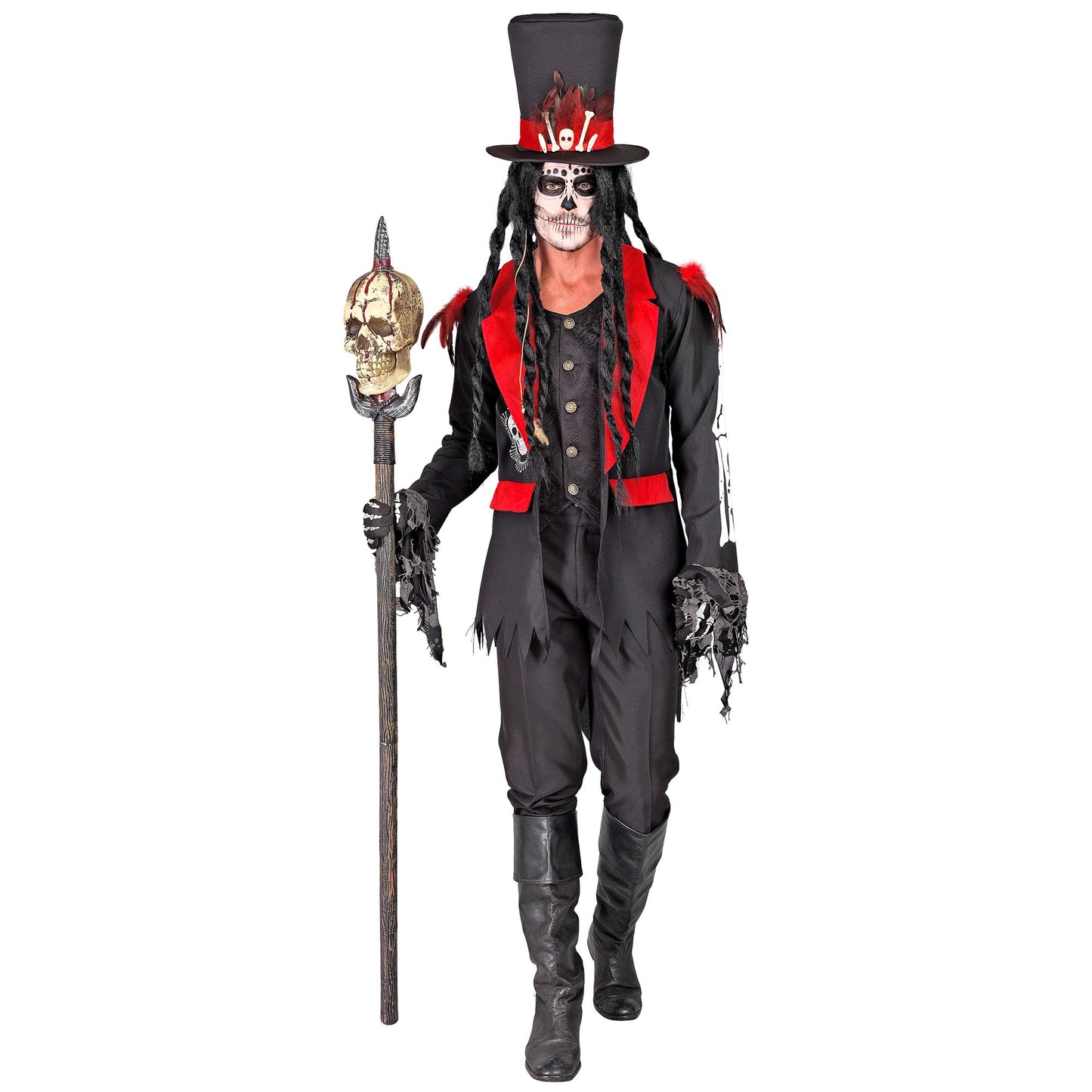"DIA DE LOS MUERTOS" (Jacke mit Weste, Hut) – Ansicht 4