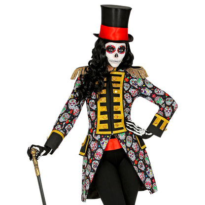 "DIA DE LOS MUERTOS PARADEFRACK" für Damen – Vorderansicht