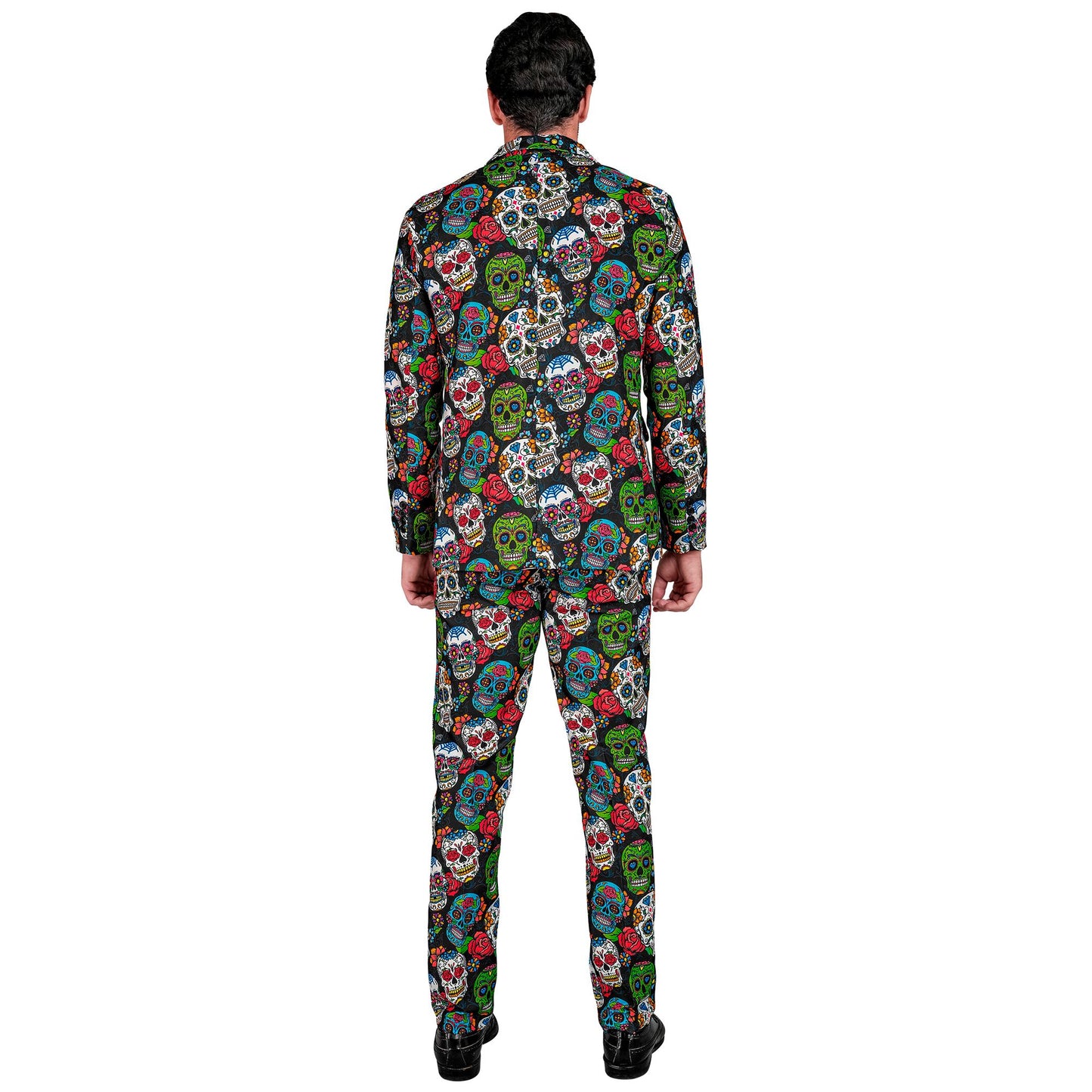 "DIA DE LOS MUERTOS PARTY FASHION ANZUG" (Jackett, Hose) – Ansicht 4