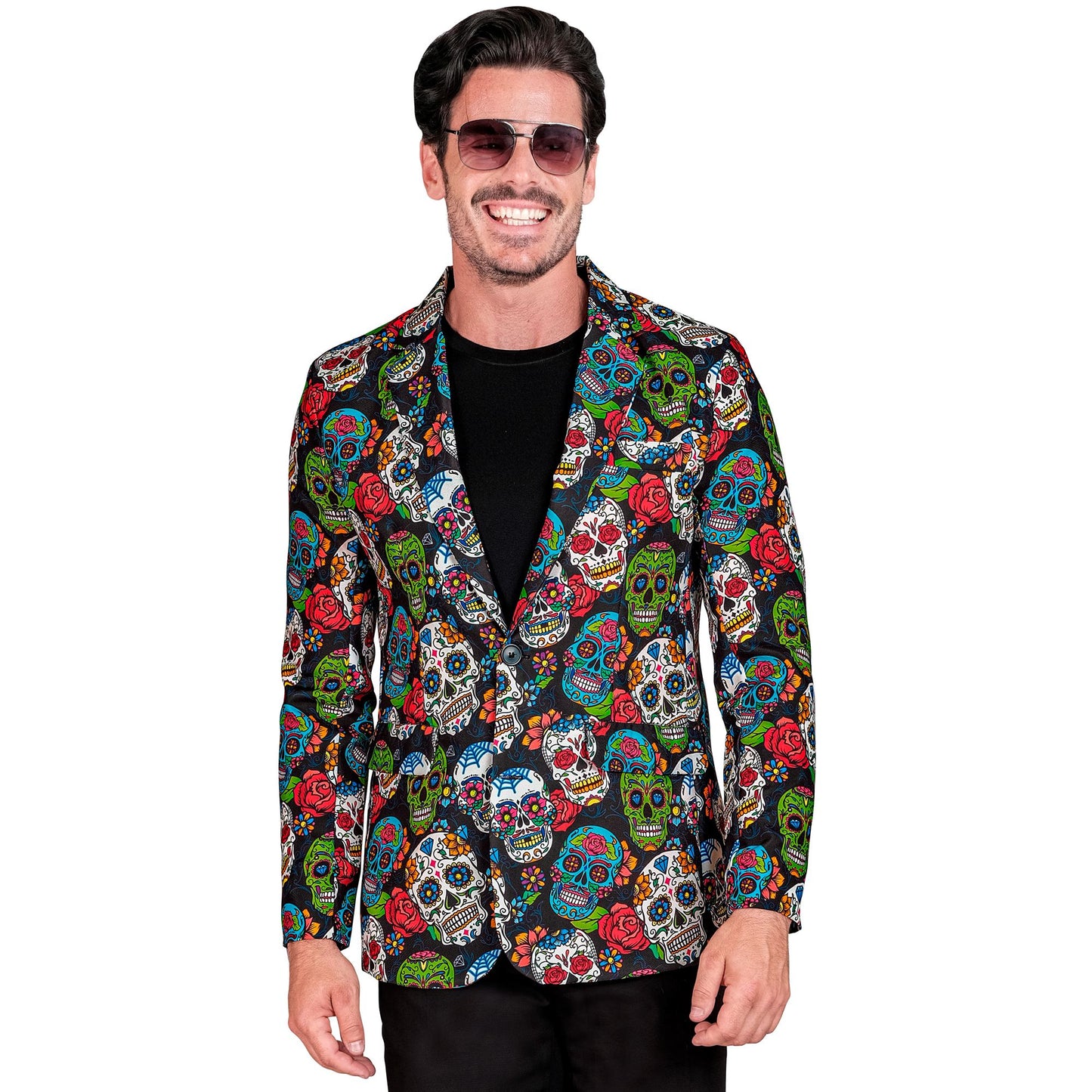 "DIA DE LOS MUERTOS PARTY FASHION JACKETT" (Jackett) – Vorderansicht
