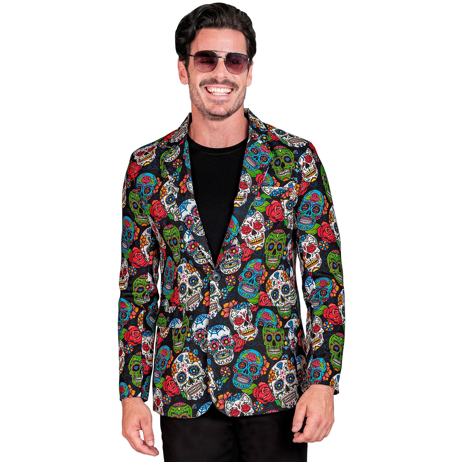 "DIA DE LOS MUERTOS PARTY FASHION JACKETT" (Jackett) – Vorderansicht