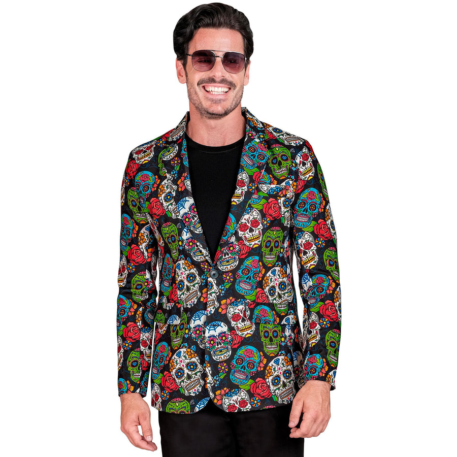 "DIA DE LOS MUERTOS PARTY FASHION JACKETT" (Jackett) – Vorderansicht