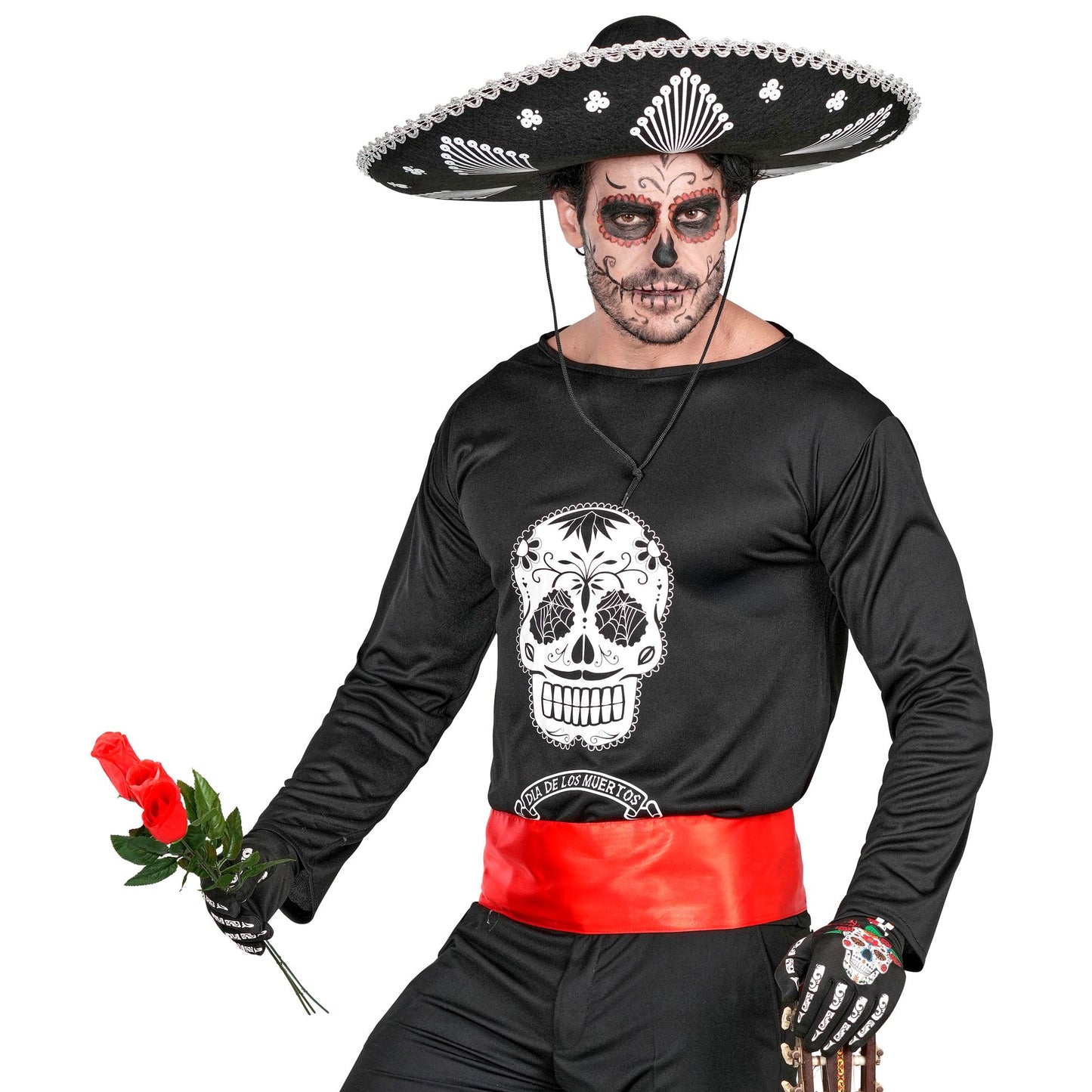 "DIA DE LOS MUERTOS" (Shirt) – Detailansicht