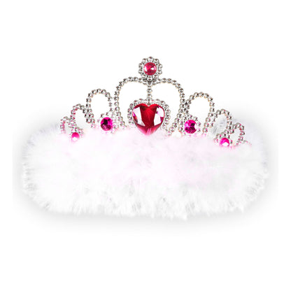 "DIADEM GIRLS NIGHT OUT MIT JUWELEN UND MARABOU" – Vorderansicht