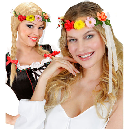 "DIADEM MIT BLUMEN UND BÄNDERN" – Ansicht 4